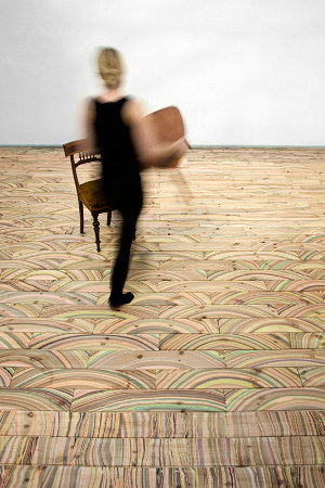 Marbelous Wood - rev&ecirc;tement de sol - Design studio Snedker