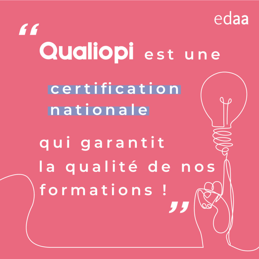Certification Qualiopi pour EDAA