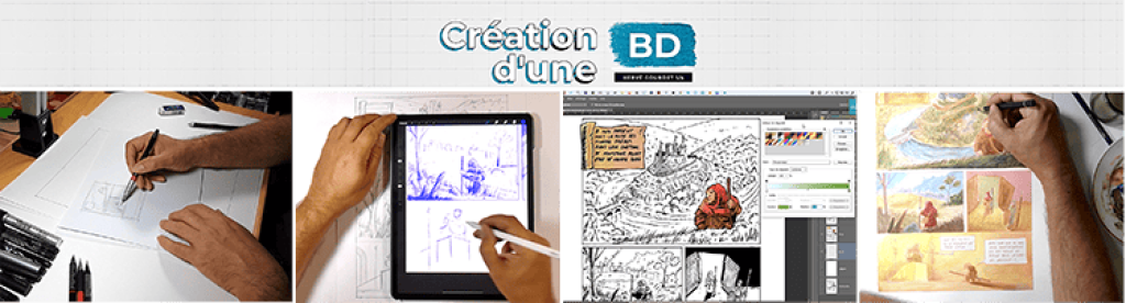 étapes d'une création BD