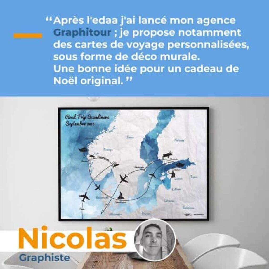 Témoignage de Nicolas, ancien élève en graphisme