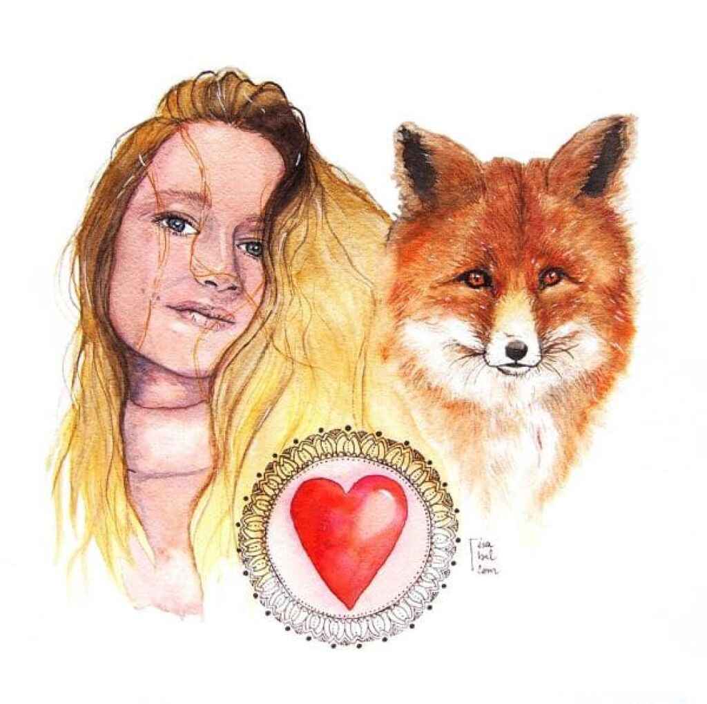 Dessin de Lara par Isabel Com