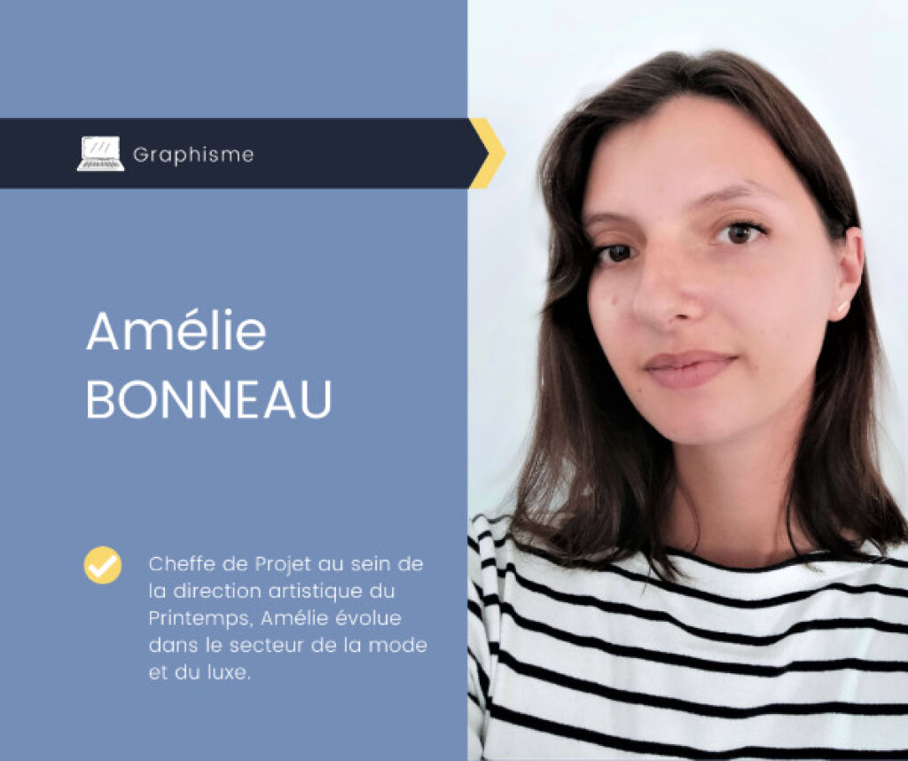 Amélie pour la formation graphisme