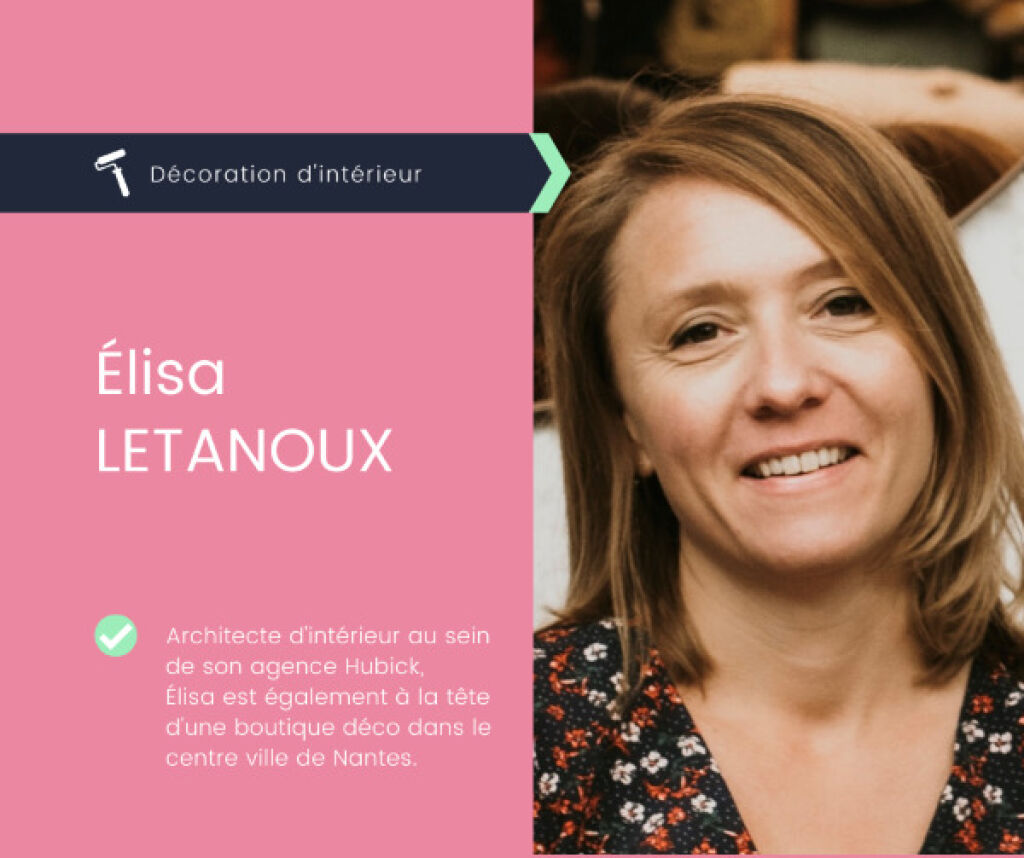Elisa pour la formation déco