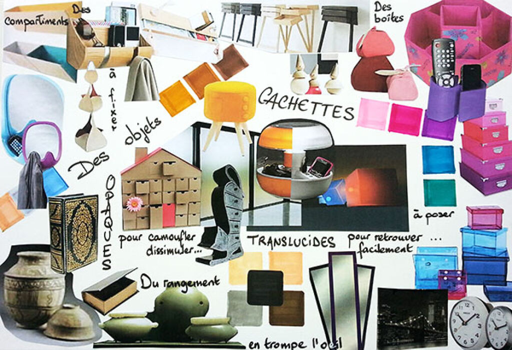 Portrait Nathalie - Formation Design EDAA - Planche d'inspiration