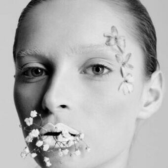 Portrait floral par Benot