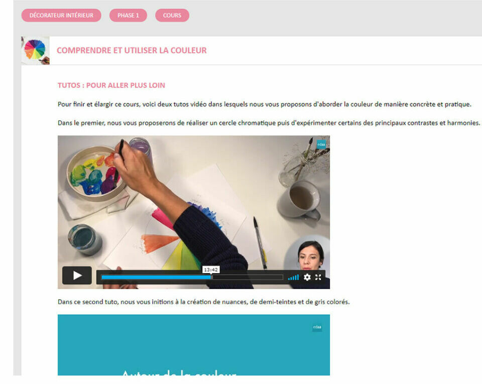 Un Espace lve en ligne pour suivre votre progression