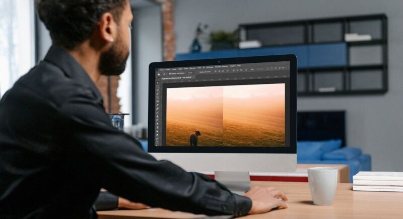 supprimer un element photoshop