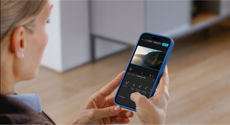 filtre capcut smartphone