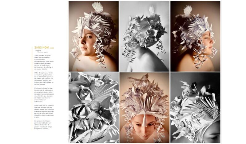 sculpture papier