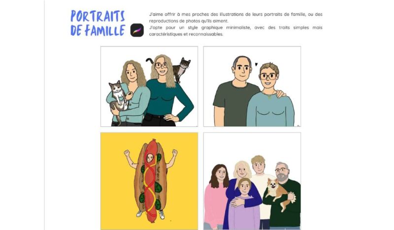 portraits de famille