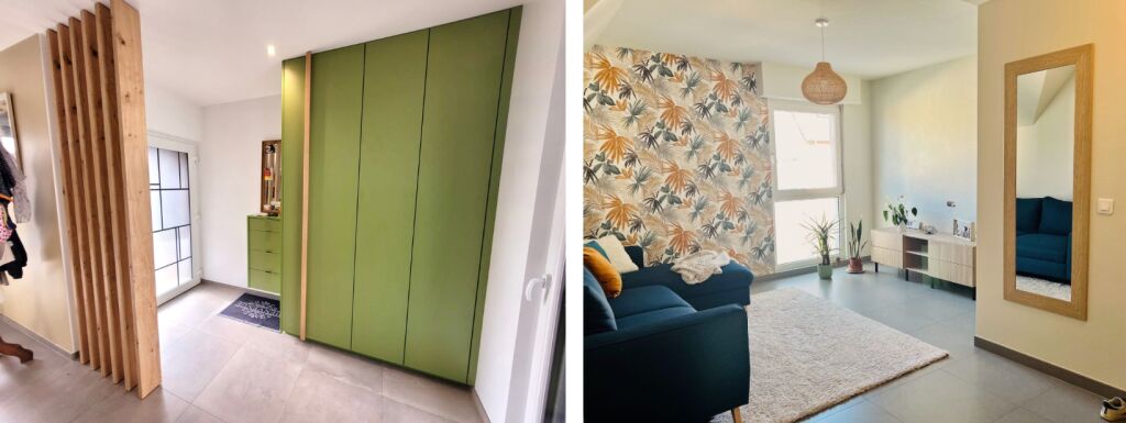 Deux projets de décoration par Valérie