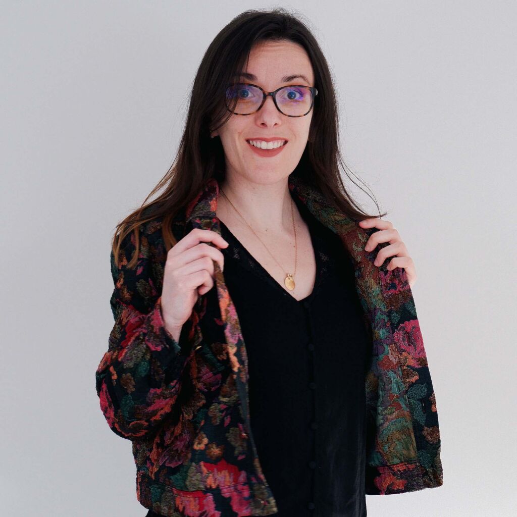 Marine, élève en formation graphisme et photo