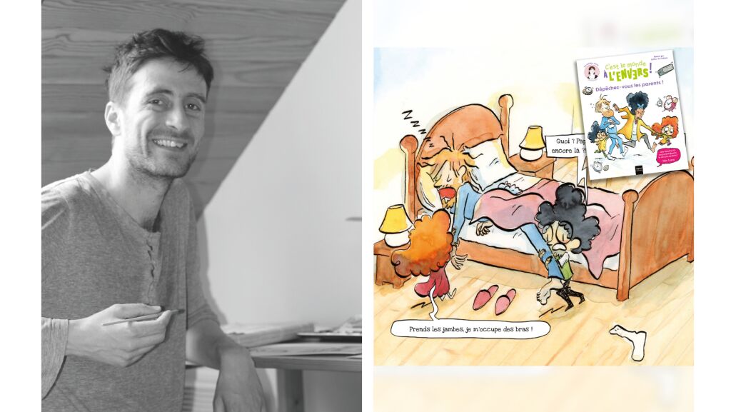 Arthur du Coteau, ancien lve edaa et illustrateur