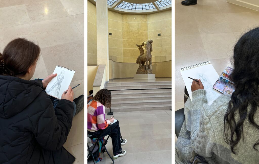 Photos de l'atelier croquis