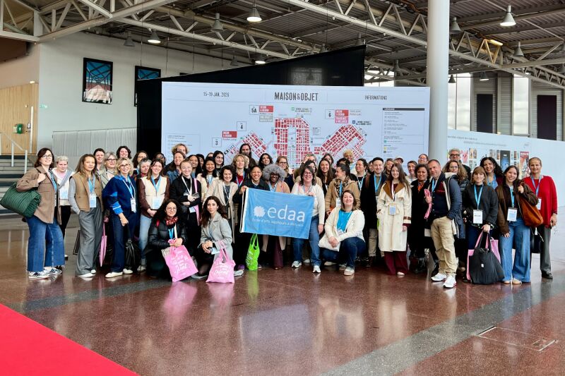 Photo des �l�ves edaa au Salon Maison et Objet