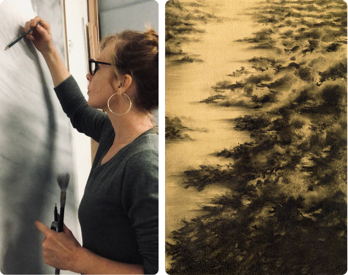 Portrait et projet r�alis� par Aur�lie, artiste