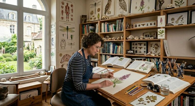 Devenir illustrateur scientifique