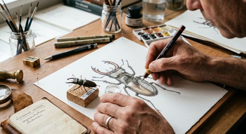 m�tier illustrateur scientifique