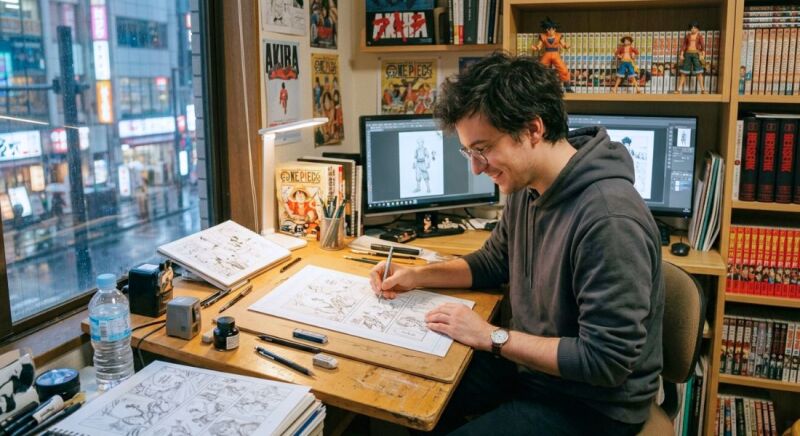 devenir mangaka