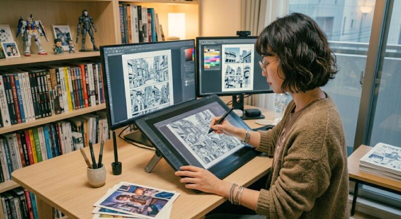 femme mangaka