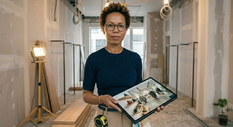 d�coratrice d'int�rieur retail
