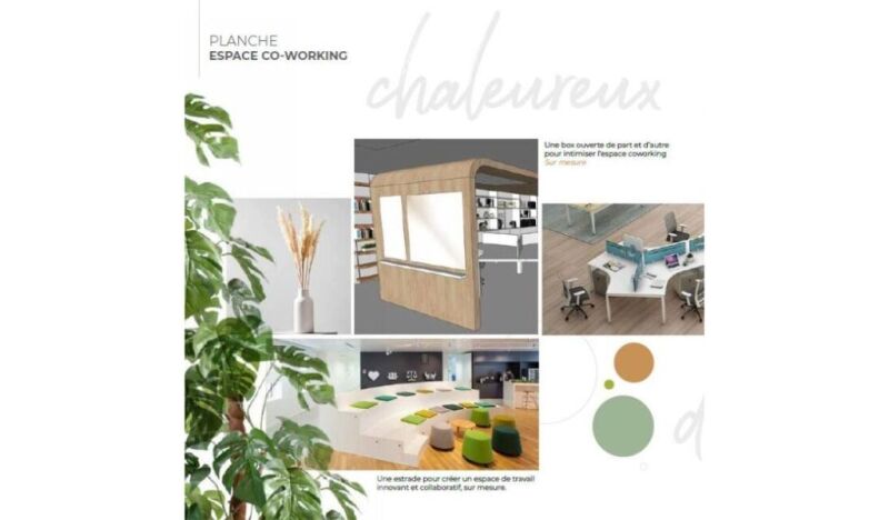 projet fictif open space