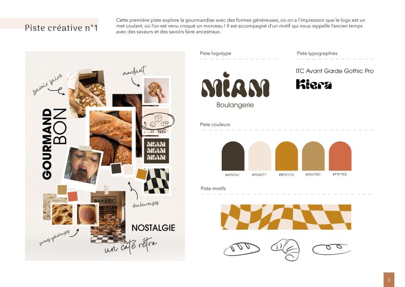 L'identit� visuelle Miam