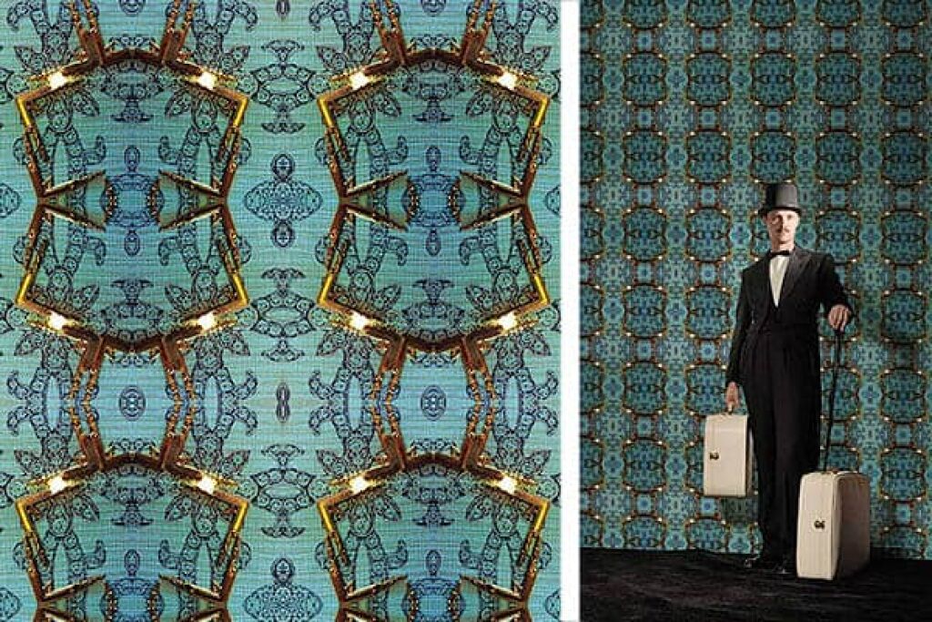 Meystyle stand de Meystyle, Led wallpaper and Fabric