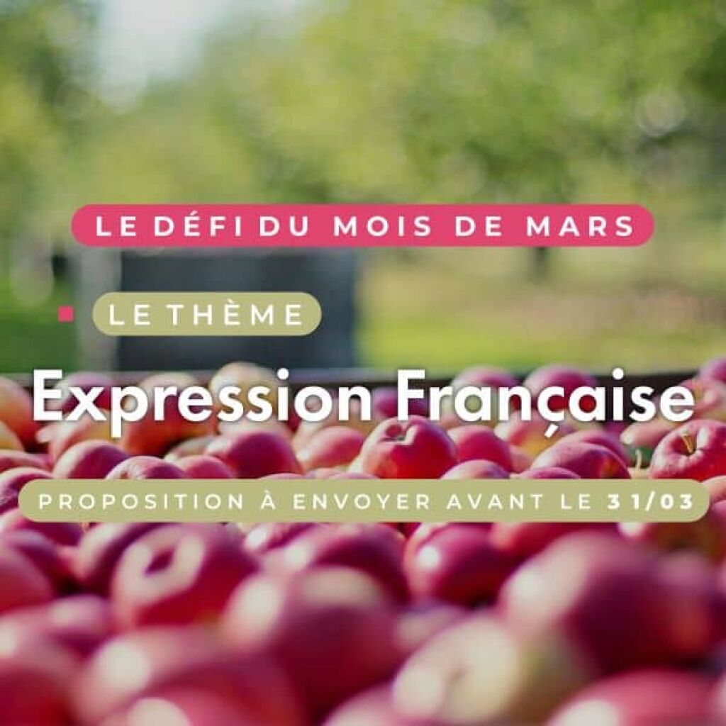 défi photo de mars: expression française