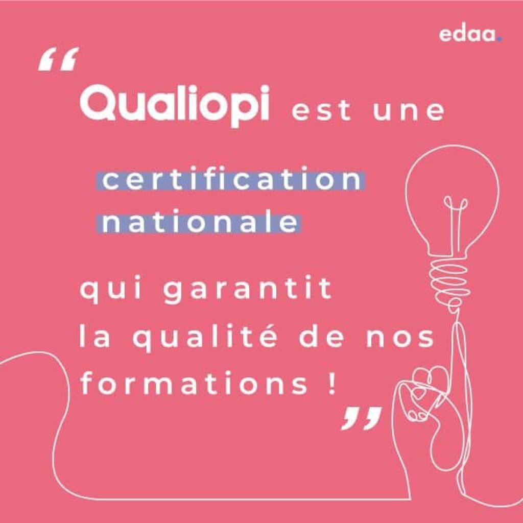Certification Qualiopi pour EDAA
