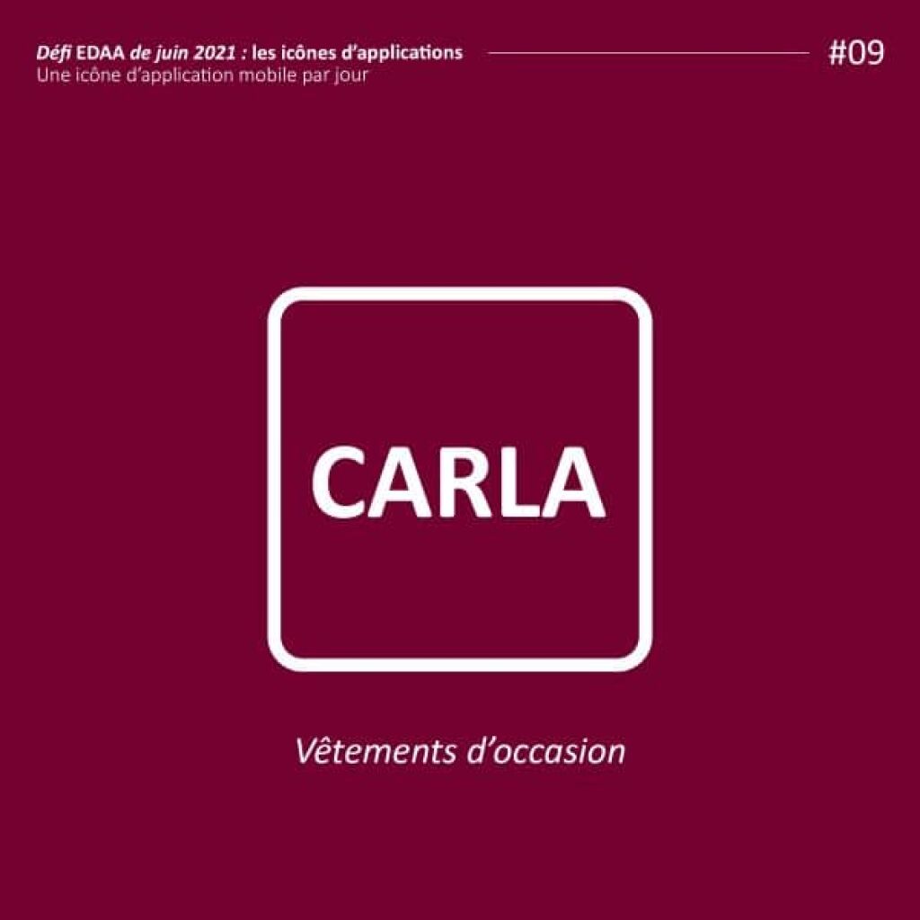 Défi en graphisme EDAA Carla