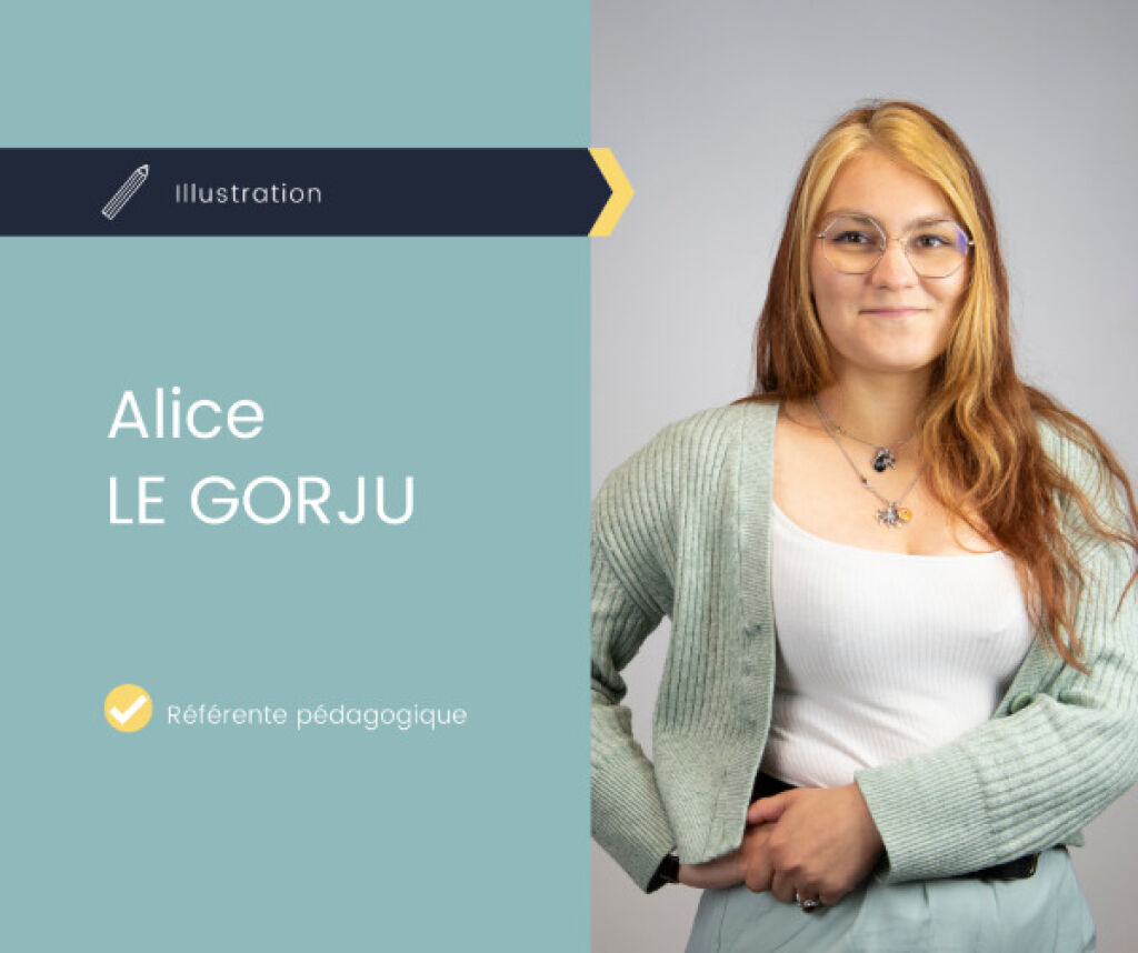 Alice référente pédagogique formation illustration