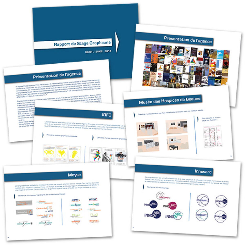 EDAA - Stage Camille - Formation graphiste - Rapport de stage