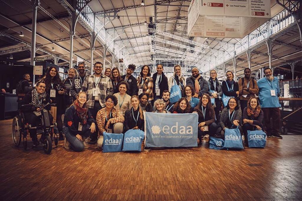 photo de groupe EDaa au salon de la photo