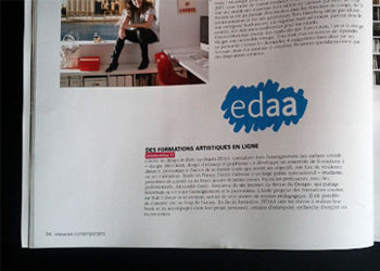 EDAA est dans le magazine Espaces