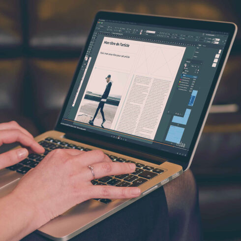 Formation  distance InDesign