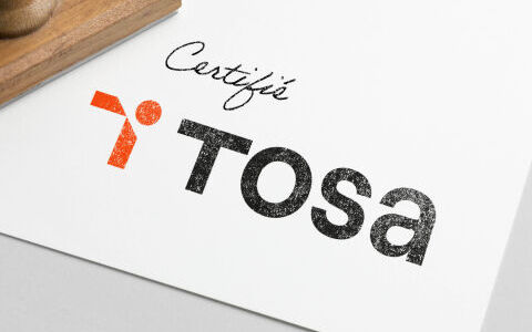 Certification TOSA InDesign