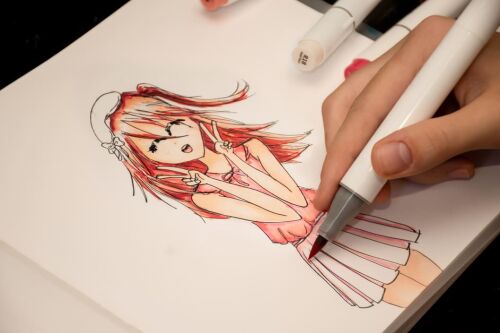 LE DESSINATEUR DE BANDE DESSINE OU DE MANGA