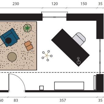 Plan du bureau  amnager