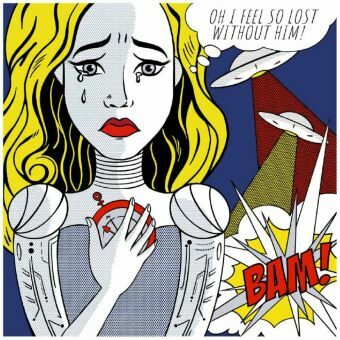  la manire de Roy Lichtenstein