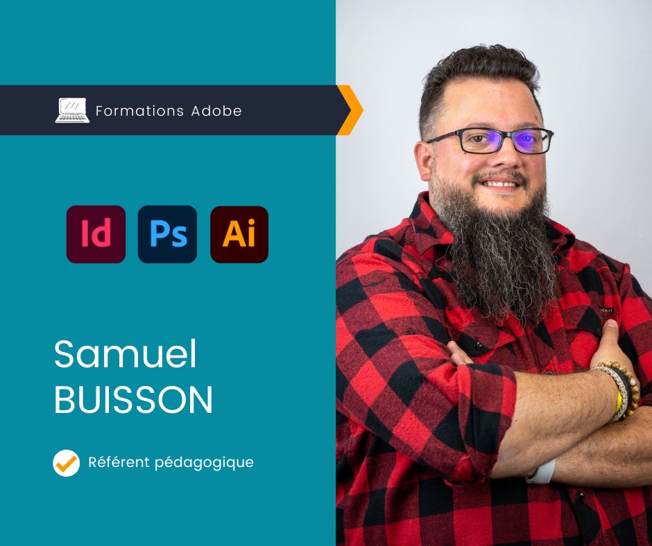 Samuel, formateur pour les formations Adobe d'Edaa